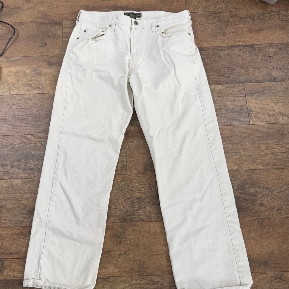 Abercrombie & Fitch Khaki Straight Jeans Size 12